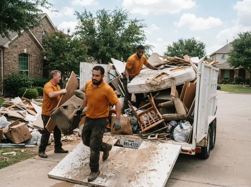 Construction Debris Cleanup in Frisco, TX