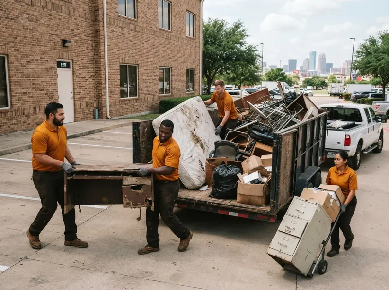Office & Commercial Junk Removal in Frisco, TX