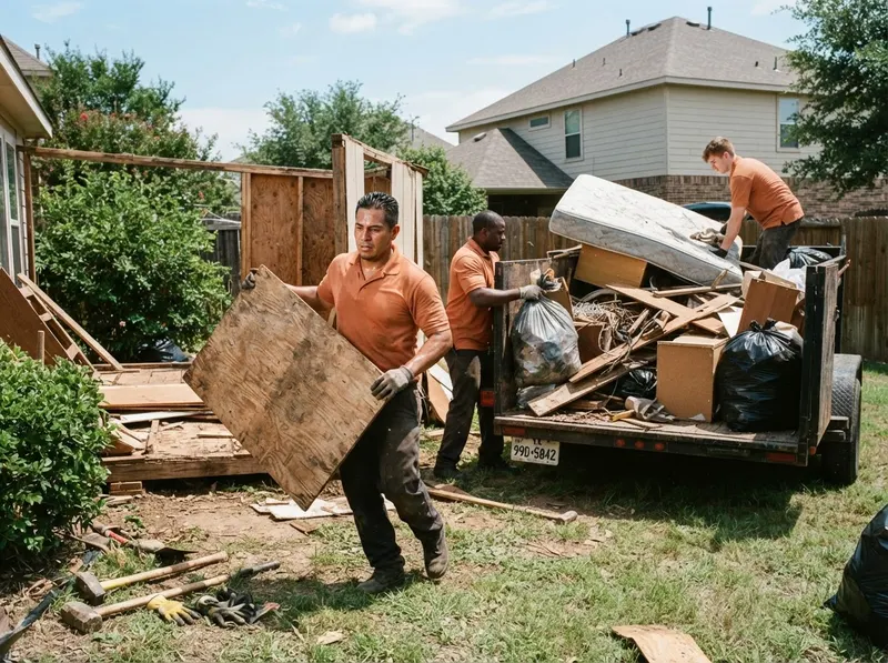 Shed & Light Demolition Removal in Frisco, TX