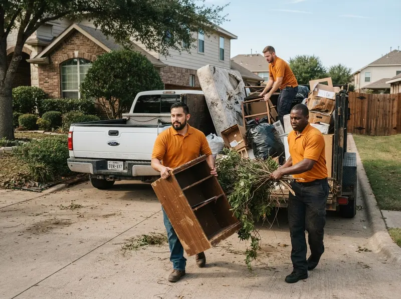 Yard Waste & Outdoor Debris Removal in Frisco, TX